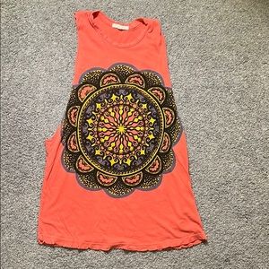 Mandala muscle tank